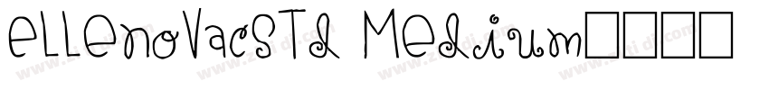 ElleNovaCStd Medium字体转换